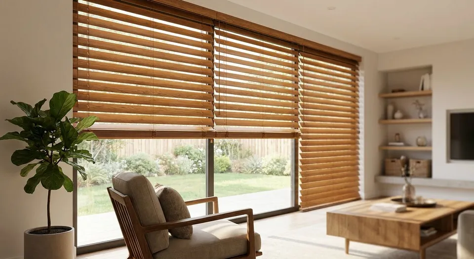 Best wood blinds for large picture windows