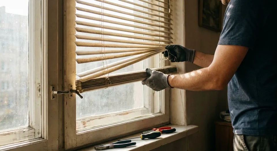 How to Remove Old Blinds Before Installation