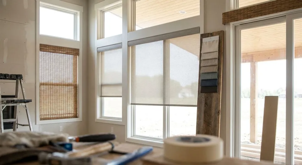 Window Treatments for New Construction Builders