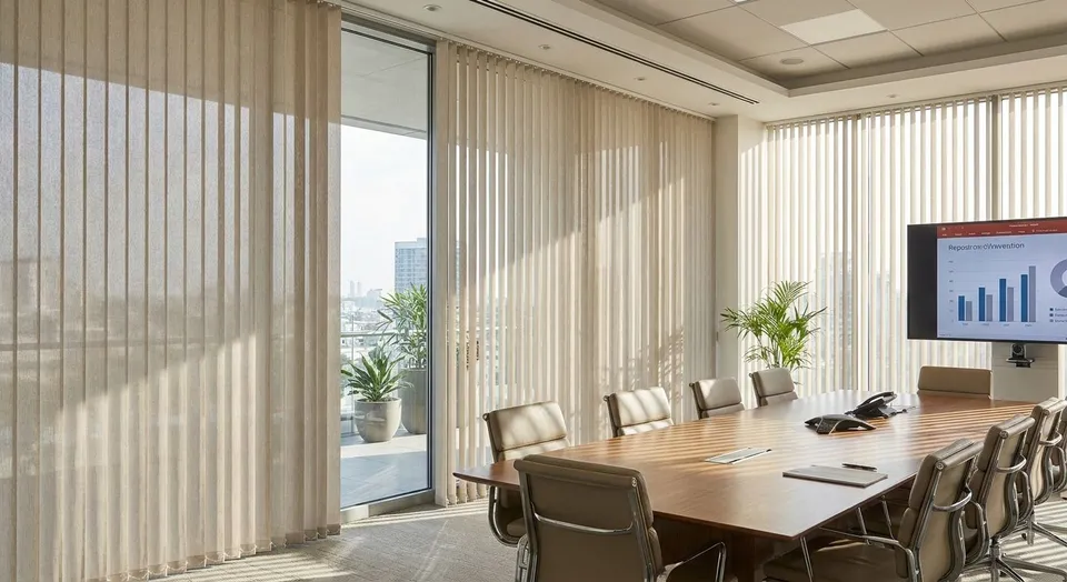Best vertical blinds for large conference rooms