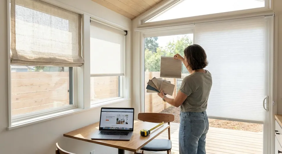 How to choose window treatments for an ADU