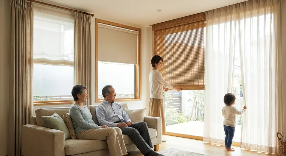 Window treatments for multi-generational households