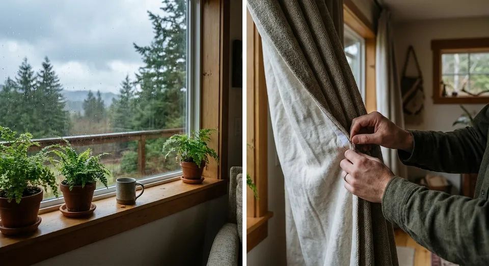 How to winterize window treatments for Pacific Northwest homes