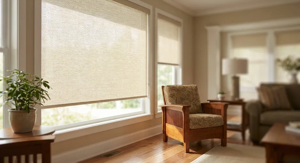 Best solar shades for preventing furniture and flooring fade