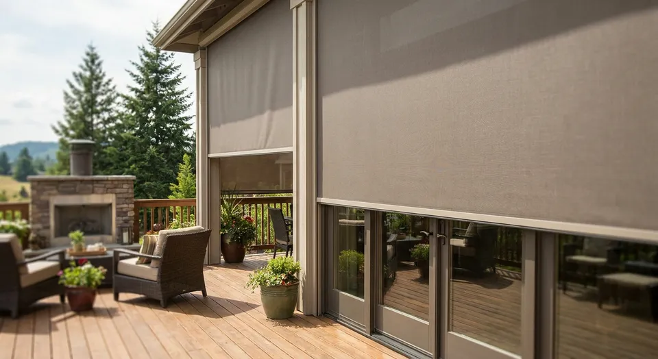 Outdoor shades for Auburn patios and decks